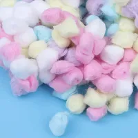 Multi Cotton Balls 50 In Each Pack Of 2 PKT-thumb2