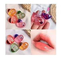 Shiny Heart Shape Lip Tint Multicolor (Pack of 3)-thumb2