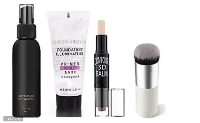 FACE MAKEUP KIT,1 FIXER,1 PRIMER,1 CONTOUR,1 FOUNDATION