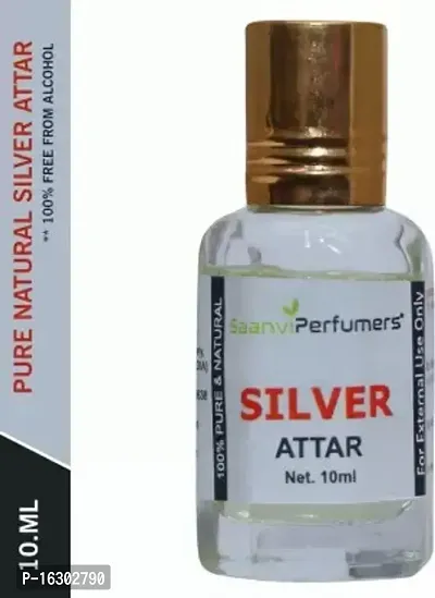 Charming Saanvi Perfumers Silver Attar For Men And Women-thumb0