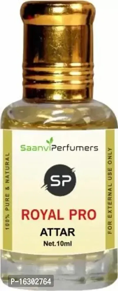 Charming Saanvi Perfumers Royal Pro Attar 10Ml For Men  Women 0% Alcohol With Floral Fragrance Floral Attar (Natural)