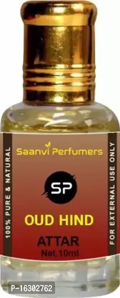 Charming Saanvi Perfumers Oud Hind Attar Perfume Long-Lasting Attar (Oud (Agarwood)) Floral Attar (Floral)-thumb0