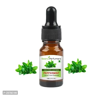 Saanvi Perfumes Peppermint Food Flavour Essence 15ml | Liquid Food Essence