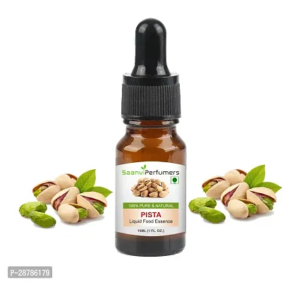 Saanvi Perfumes Pista Food Flavour Essence 15ml | Liquid Food Essence