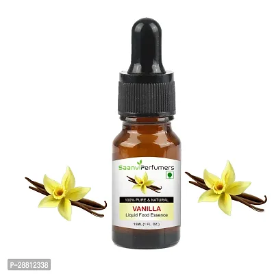 Saanvi Perfumes Vanilla Food Flavour Essence 15ml | Liquid Food Essence