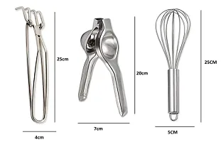 Useful Utensil Holder And  Lemon Squeezer with Egg Beater(3 Pieces Set)-thumb1