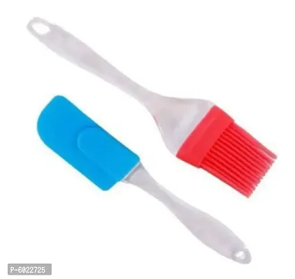 Useful Silicon Basting Spatula And  Oil Brush And  Power Free Hand Blender  And Egg Beater-thumb3
