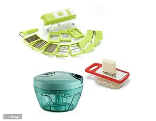 Useful 12 In One Vegetable Cutter And  1 Chopper  And 1 Mini Cheese Grater