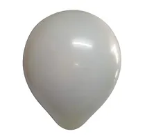 Pastel Silver Balloons Latex Party Balloons (Pack Of 100)-thumb1