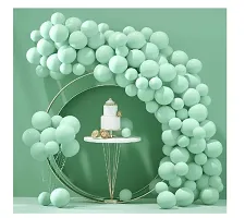 Pastel Sea Green Balloons Latex Party Balloons (Pack Of 50Pc)-thumb2