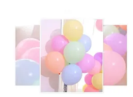 Pastel Multi Color Balloons Latex Party Balloons (Pack Of 50Pc)-thumb1