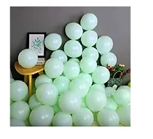 Pastel Sea Green Balloons Latex Party Balloons (Pack Of 50Pc)-thumb1