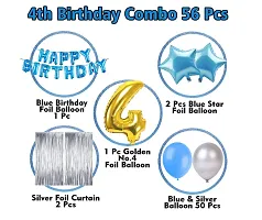 4Th Birthday Decoration Items For Boys  56Pcs Fourth Birthday Decoration  4Th Birthday Party Decorationsand Birthday Decorations Kit-thumb1