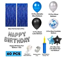 Happy Birthday Balloons Decorations Set - 60 Pieces-thumb1
