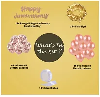 Rosegold Anniversary Decoration Items-thumb1