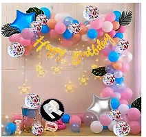 Birthday Decoration Items Kit - Combo Of 67 Pieces-thumb2