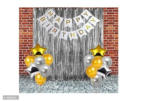 Happy Birthday 47 pcs silver combo-thumb0