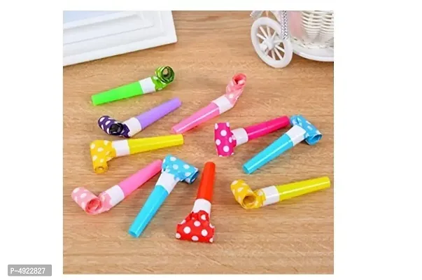 Colorful polka dot noise makers whistle Pack of 50 Pcs.