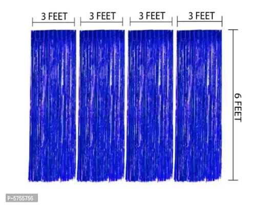 Pack OF 4 Fringe curtain-thumb0