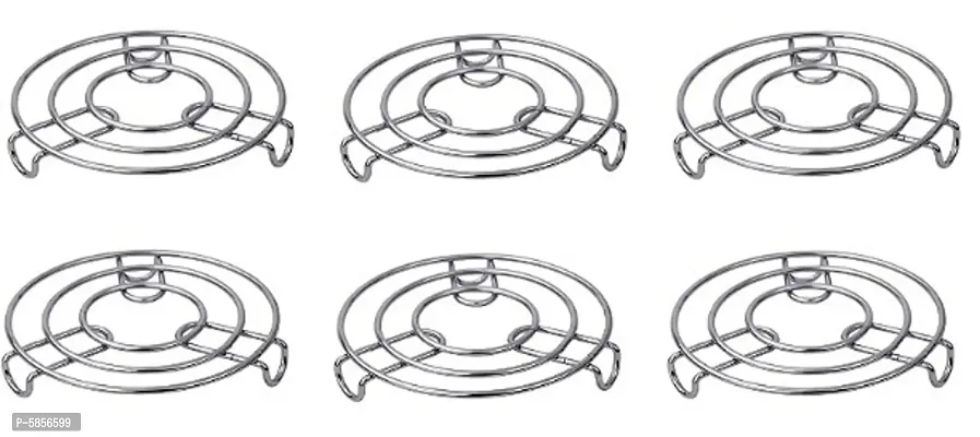 Heat Resistant Hot Pot Tray Stand (Pack of 6 )
