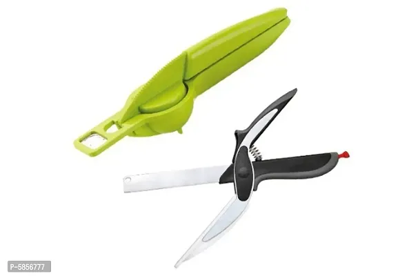 Smart Clever Cutter and Lemon Squeezer Kitchen Combo