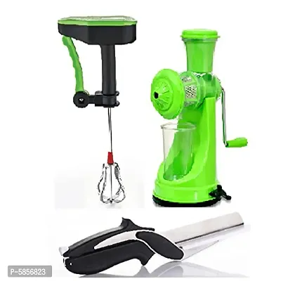 Manual Hand Juicer+Hand Blender + Vegetable cutter