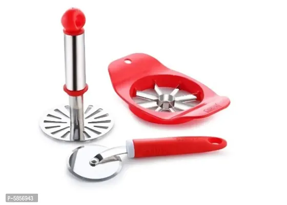 1apple cutter + 1 potato masher + pizza cutter