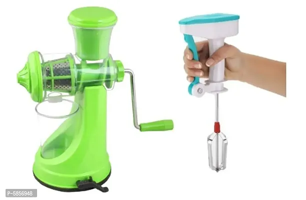 1 hand juicer + Hand Blender