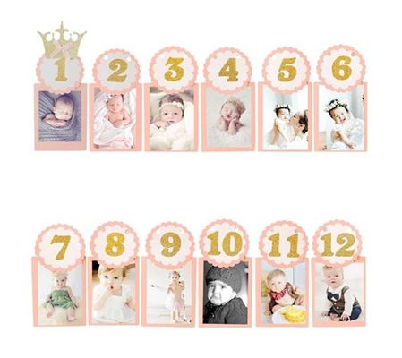 girl 1 - 12 month photo banner