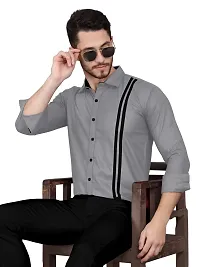 Fancy Cotton Blend Shirts For Men-thumb1