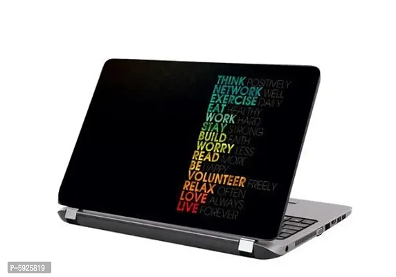 Stylish Plastic Laptop Skin Cover-thumb0