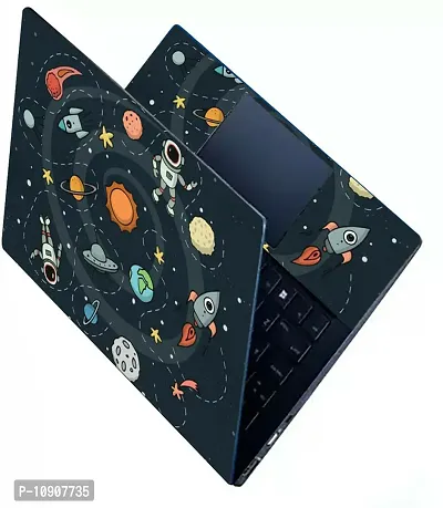 Full Vinyl Skin/Sticker for Top and Palmrest Portion of Laptop -astronaut