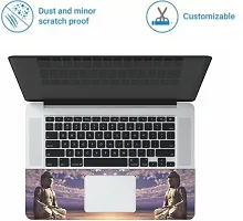 Full Vinyl Skin/Sticker for Top and Palmrest Portion of Laptop Buddha madi-thumb1