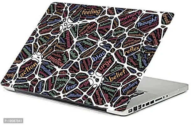 Full Vinyl Skin for Top and Palmrest Portion of Laptop:sticker cluster-thumb4