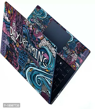 Full Vinyl Skin/Sticker for Top and Palmrest Portion of Laptop -MotiWords