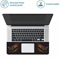 Full Vinyl Skin/Sticker for Top and Palmrest Portion of Laptop - Multibutterfly-thumb1