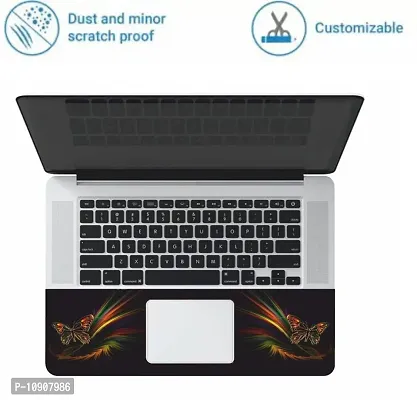 Full Vinyl Skin/Sticker for Top and Palmrest Portion of Laptop - Multibutterfly-thumb2