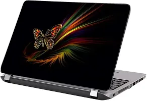 Full Vinyl Skin/Sticker for Top and Palmrest Portion of Laptop - Multibutterfly-thumb3