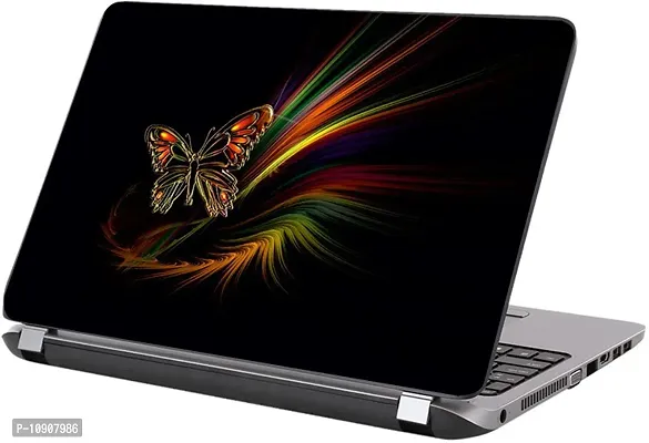 Full Vinyl Skin/Sticker for Top and Palmrest Portion of Laptop - Multibutterfly-thumb4