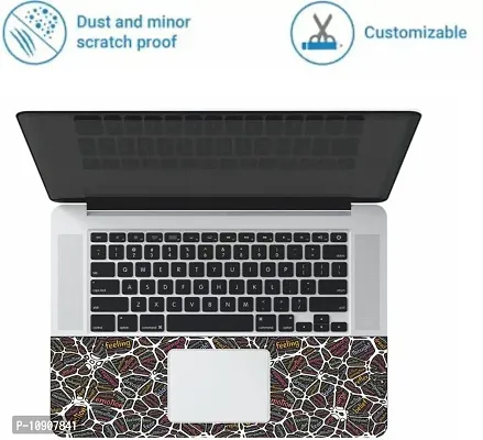 Full Vinyl Skin for Top and Palmrest Portion of Laptop:sticker cluster-thumb2