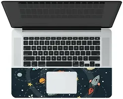 Full Vinyl Skin/Sticker for Top and Palmrest Portion of Laptop -astronaut-thumb1