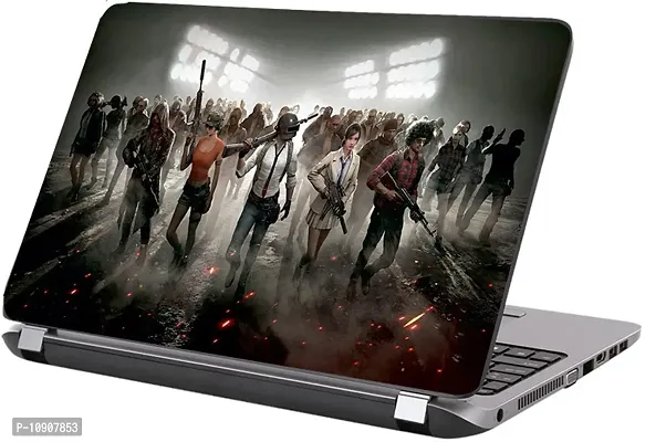 Full Vinyl Skin/Sticker for Top and Palmrest Portion of Laptop - pubgteam-thumb4