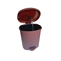 Pedal dustbin with removable bucket for easy waste disposal , High quality Pedal Dustbin-thumb2