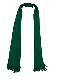 SHREECHALES Plain Cashmilon Wool Blend Green Shawl For Women, Green Shawl For Men (34W X 78L, Pack of 1)-thumb1
