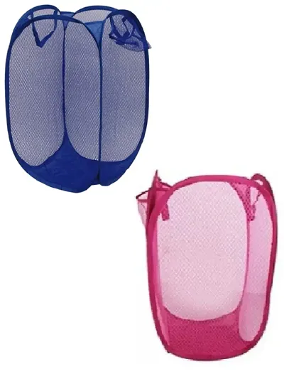 Pack of 2- Foldable Laundry Bags