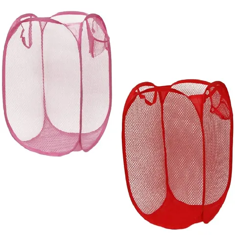 Pack of 2- Foldable Laundry Bags