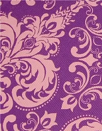 Winner Full Size Purple Printed Designer Yoga Mat With Carrying Strap Yoga mat, YM-06-thumb1