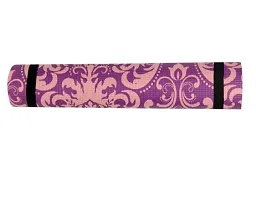 Winner Full Size Purple Printed Designer Yoga Mat With Carrying Strap Yoga mat, YM-06-thumb2