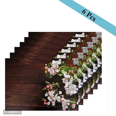 Winner Multi-Coloured Floral Print Table Placemats - Set Of 6 Table Mats-NTM-07-thumb5