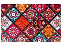 Winner Multi-Coloured Floral Print Table Placemats - Set Of 6 Table Mats-NTM-04-thumb3